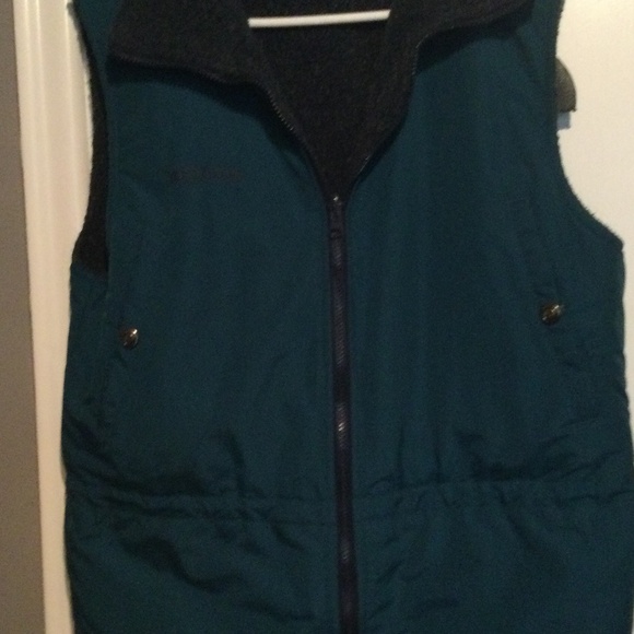 Columbia reversible teal vest - Picture 1 of 7